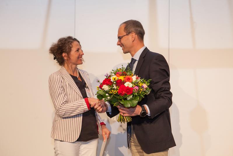 Dr. Martina Millner-Uhlemann, Stuttgart und Prof. Dr. Christian Vogelberg, Dresden, 1. Vorsitzender der GPA