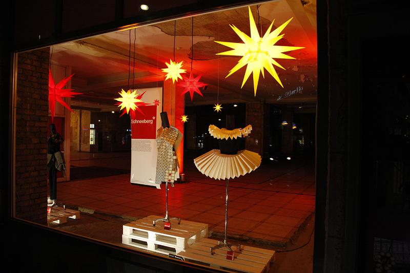 Schneeberger Mode im Görlitzer Schaufenster.