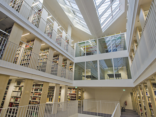 Blick in den Lichthof - Foto mit höhere Auflösung kann zur Verfügung gestellt werden.