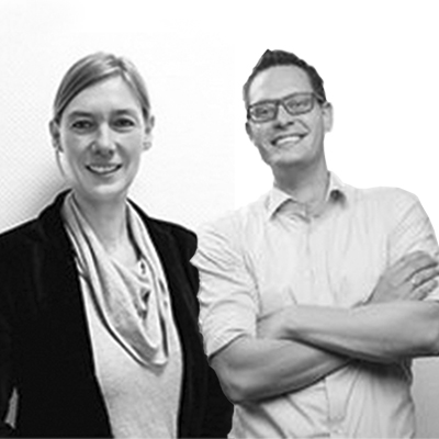Sandra Schönauer (Uni Siegen) und Dr. Hendrik den Ouden (Uni Köln)
