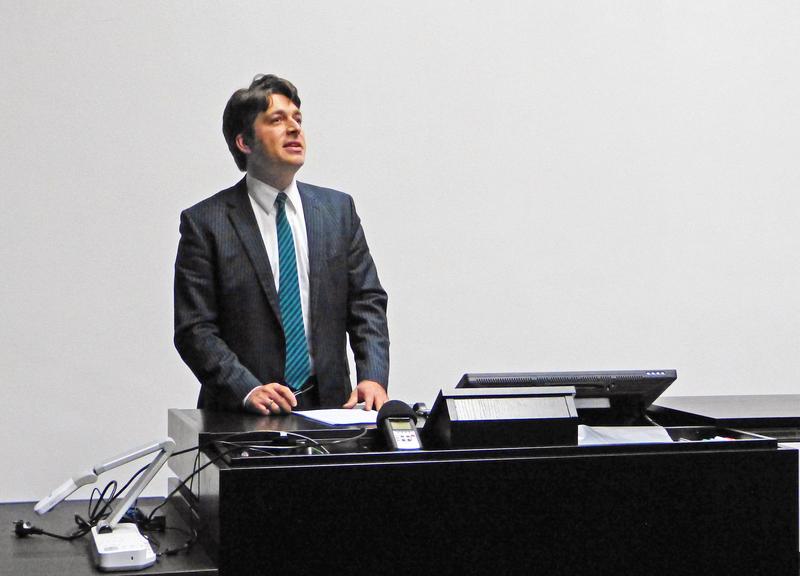 Referent Dr. Christian A. Bauer 