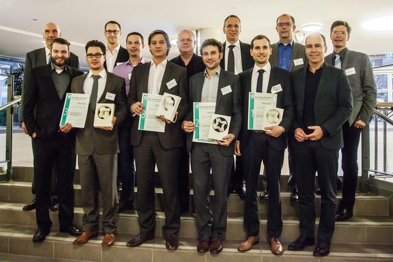 Die Gewinner des Hans-Jürgen Warnecke Innovationspreises 2015