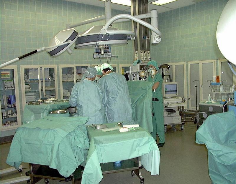 Im Operationssaal der Urologie