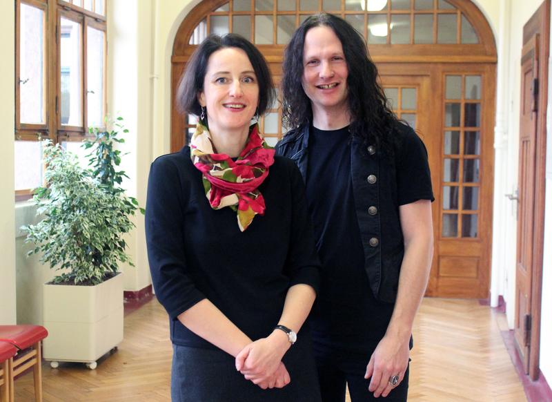 Professorin Heyl und Professor Spannagel