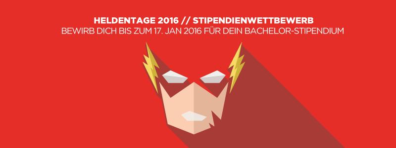 Heldentage 2016 | Stipendienwettbewerb der design akademie berlin