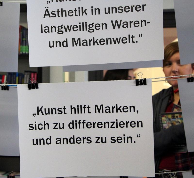 Erkenntnisse einer Ausstellung: Kunst und Wirtschaft haben viele Schnittmengen