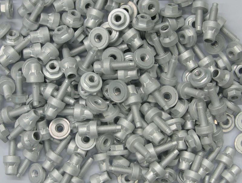 PVD-coated bolts and nuts
