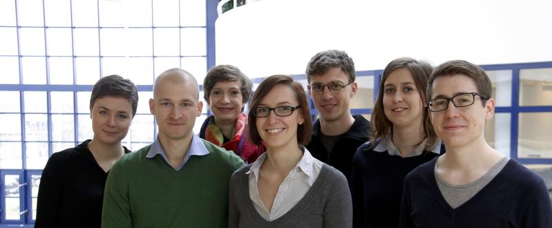 The organizing team (from left to right): Laura Bickel, Ludwi Eversg, Lea Diederichsen, Katharina Pfeil, Julian Roemer, Batya Blankers, Anselm Houswitschka
