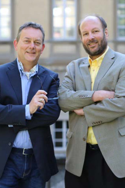 Die Autoren Erik E. Lehmann (links) und David B. Audretsch