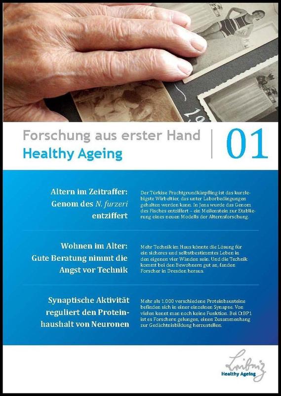Healthy Ageing-  Forschung aus erster Hand