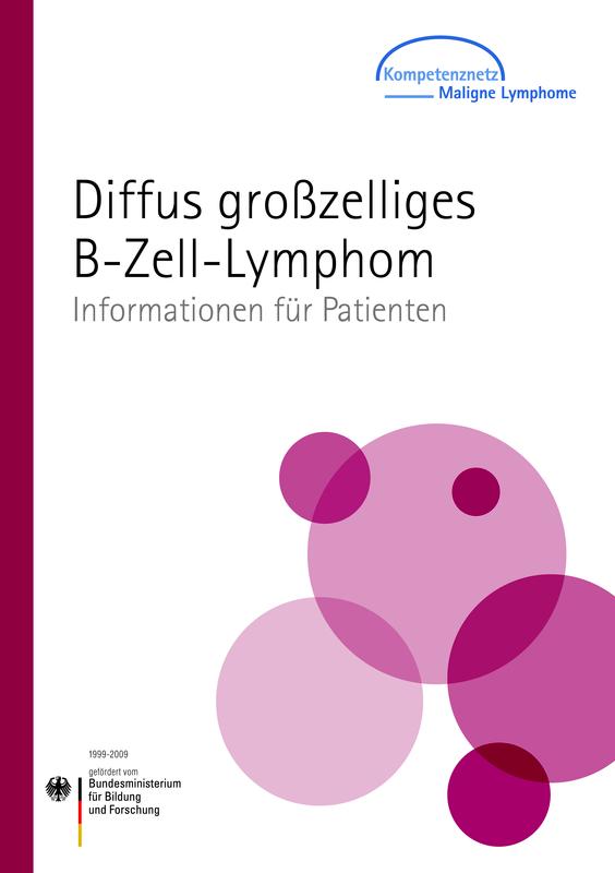 Cover der Broschüre "Diffus großzelliges B-Zell-Lymphom"