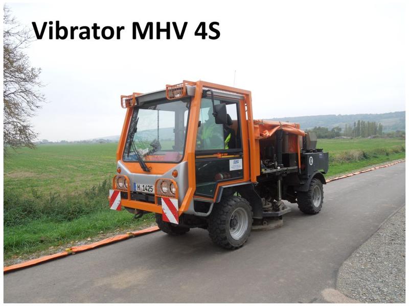 Minivibrator MHV 4S - Seismische Quelle
