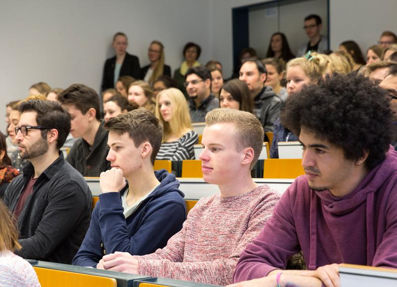 Begrüßung der Erstsemester-Studierenden am Standort Wernigerode der Hochschule Harz.