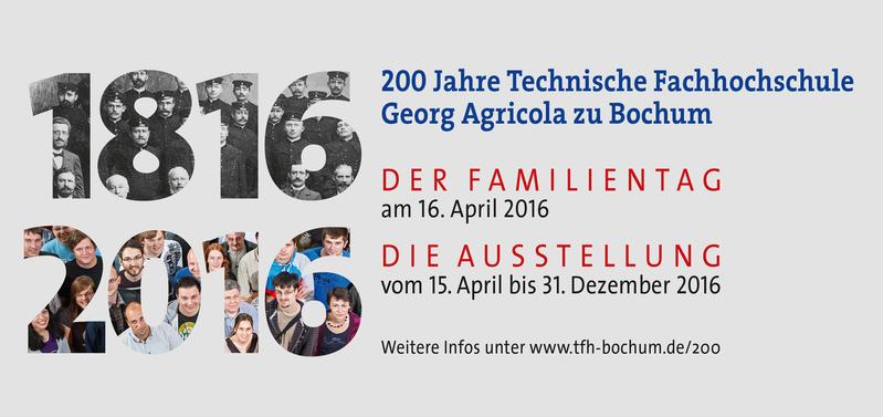 1816-2016: Die TFH Georg Agricola feiert Jubiläum