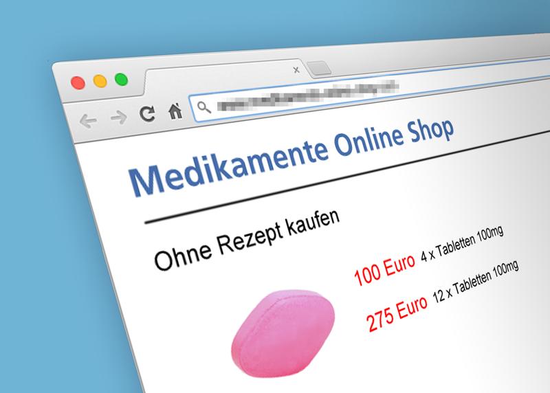 Illegale Medikamentenshops verstecken sich oft hinter seriösen Webadressen