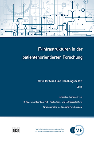 Cover des IT-Berichts 2015 der TMF