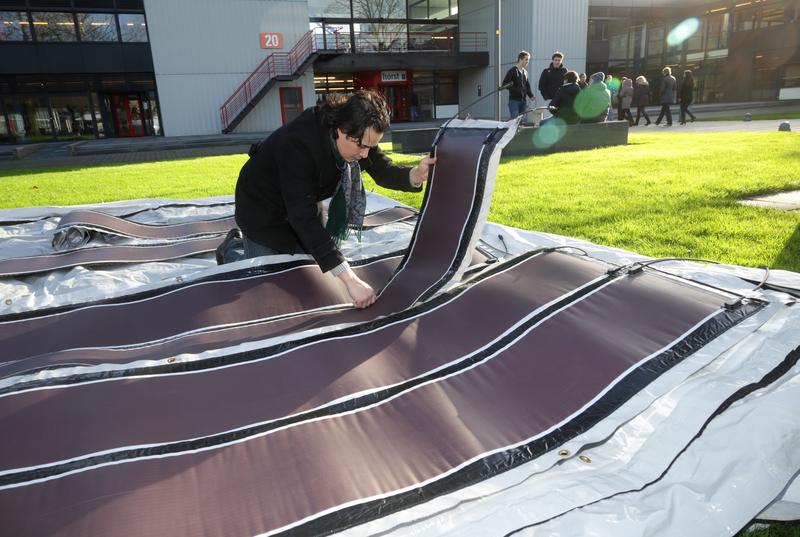 Solarmodule für die Stromversorgung