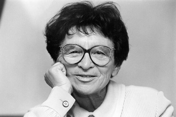 Die ungarische Philosophin Agnes Heller