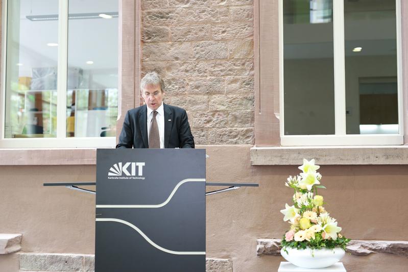 Präsident des KIT, Professor Holger Hanselka
