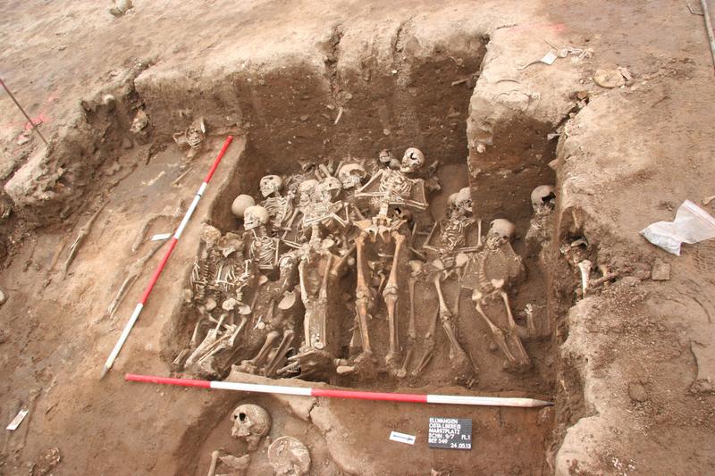 Mass grave in Ellwangen, Southern Germany. Source of one of the bacterial strains whose genome was reconstructed in the present study. 