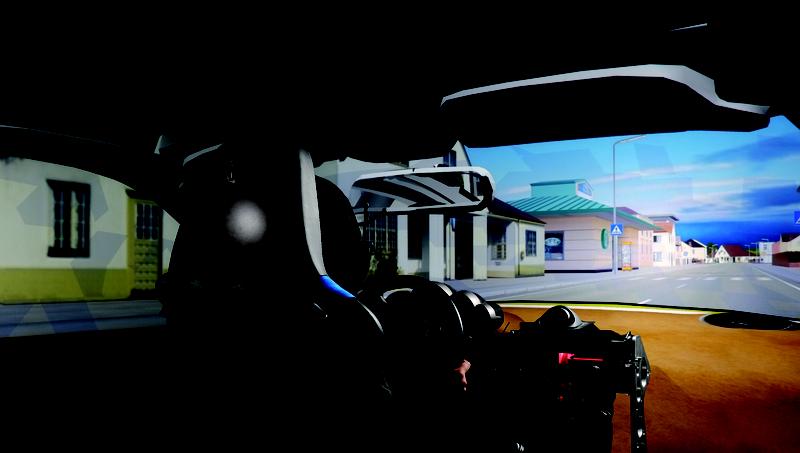 Testszenarien werden zunehmend in die virtuelle Welt der Fahrsimulation verlagert.