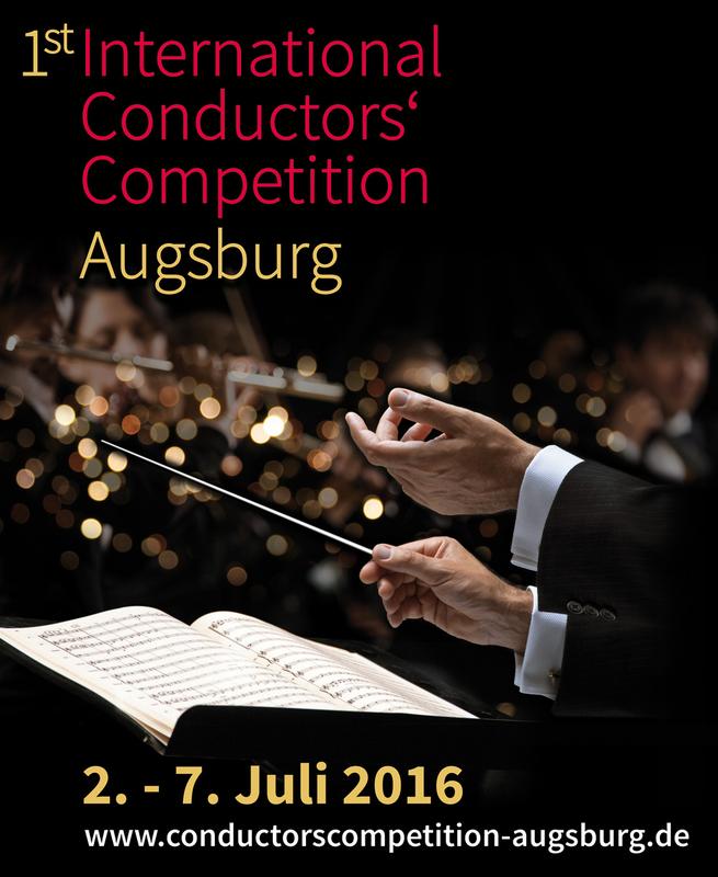Integriert drei große Orchesterformen: die 1st International Conductors' Competition Augsburg
