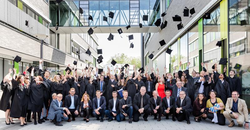 Graduation Ceremony 2016 an der Hochschule Rhein-Waal