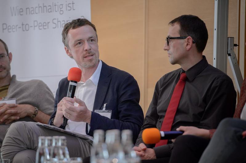 Dr. Gerd Scholl, Projektleiter PeerSharing: "Peer-to-Peer-Sharing könnte sich aus der Nische heraus entwickeln und relevante Marktsegmente erreichen"