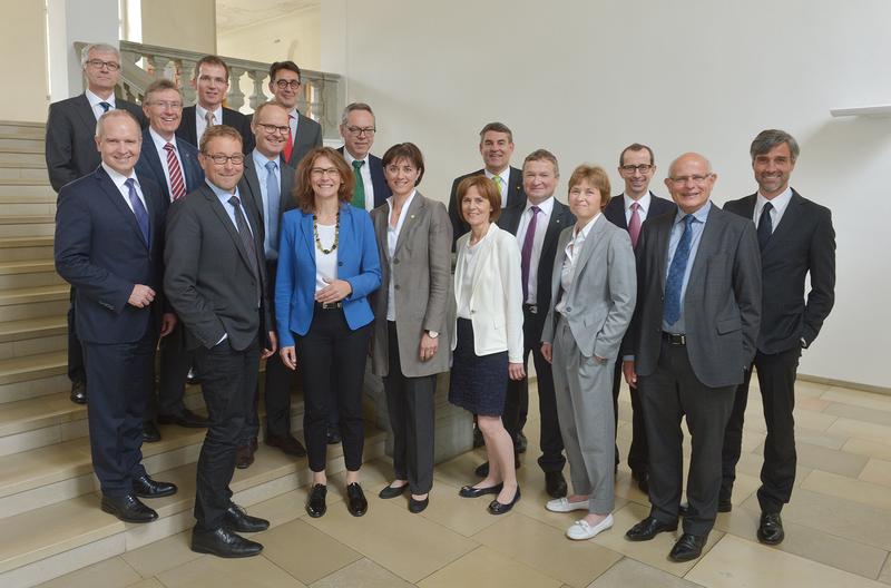 Vertreter der Internationalen Bodenseekonferenz und der Internationalen Bodensee-Hochschule