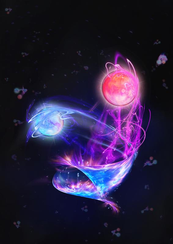 Physicists have simulated the creation of elementary particle pairs out of the vacuum by using a quantum computer.
