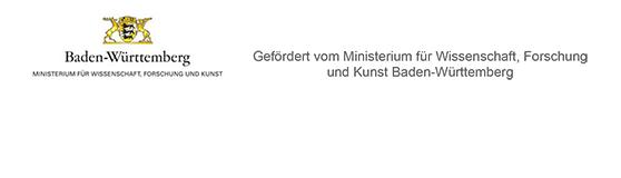 Förderhinweis des Ministeriums für Wissenschaft, Forschung und Kunst Baden-Württemberg