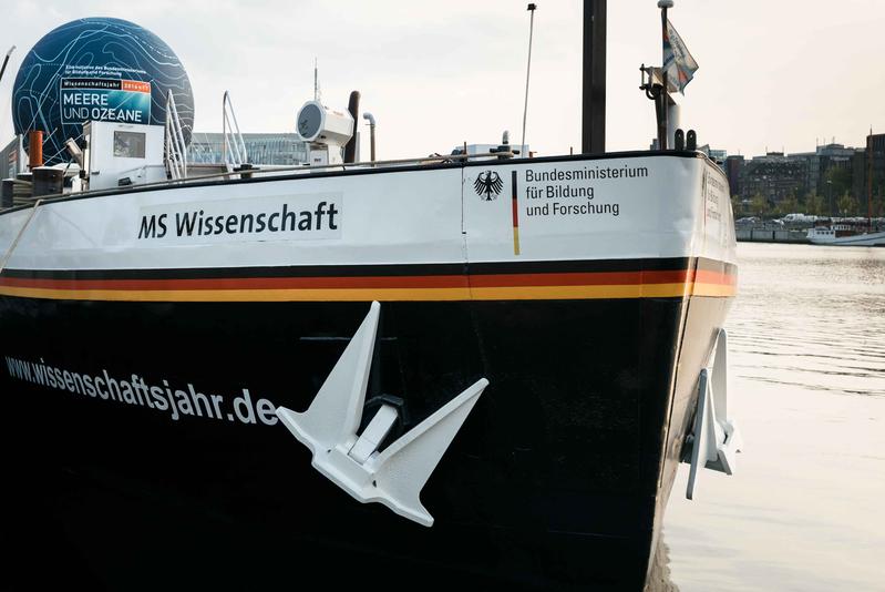 Ausstellungsschiff MS Wissenschaft