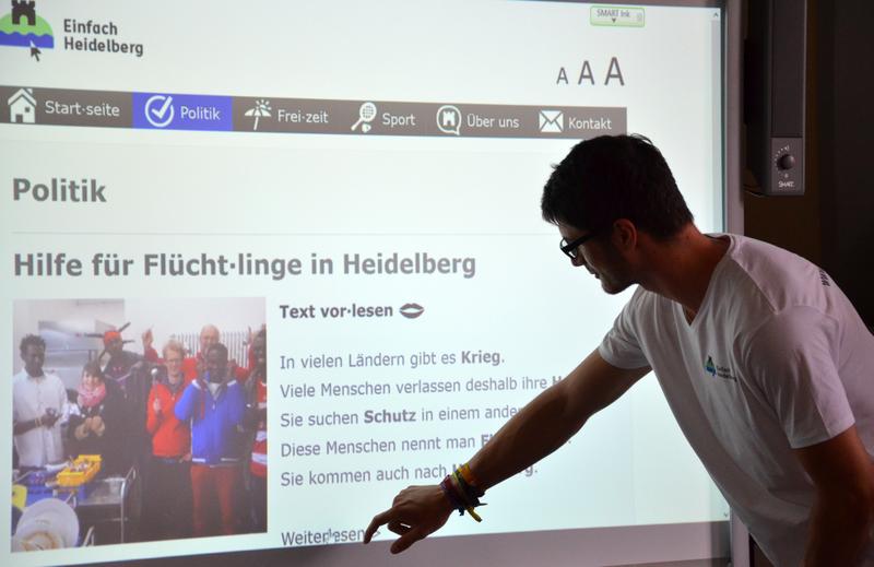 Das inklusive Nachrichtenportal wurde von Studierenden...