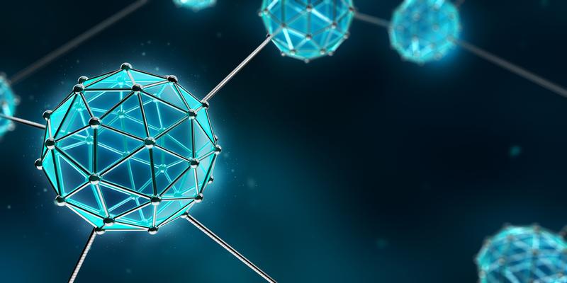 Abbildung eines Atoms
