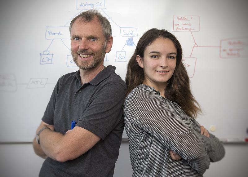 Valentina Sauer und Prof. Kurt Sandkuhl