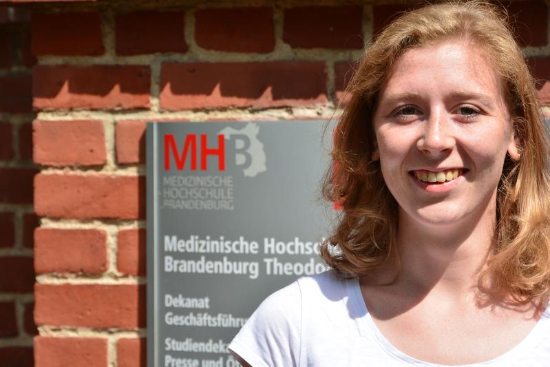 Medizinstudentin Jennifer Gierke hat sich für die faire und sozial gerechte Form der Studienfinanzierung entschieden