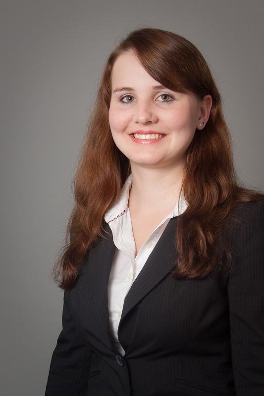 Die Absolventin Anna-Lena Becker 