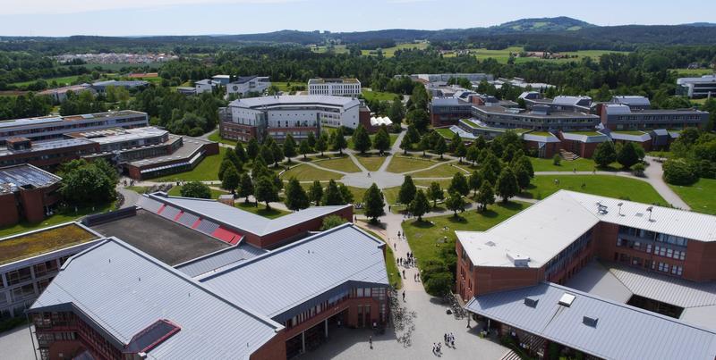 Blick auf den Bayreuther Campus.