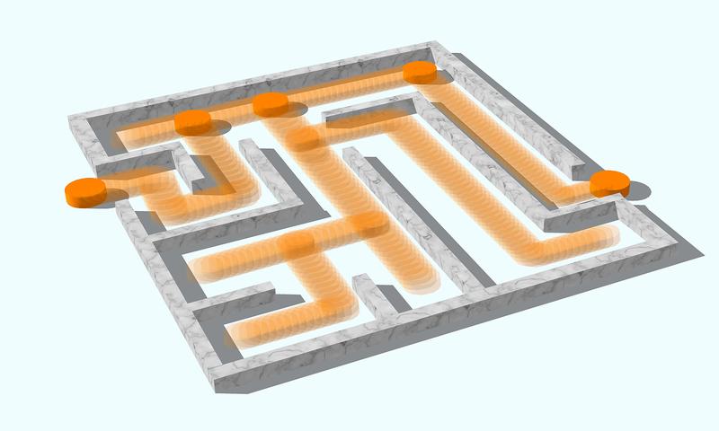 Die Forscher konnten zeigen, wie Standardalgorithmen der Quanteninformationsverarbeitung Agenten dabei helfen können, wenn es darum geht zu lernen, wie man am besten durch ein Labyrinth navigiert.