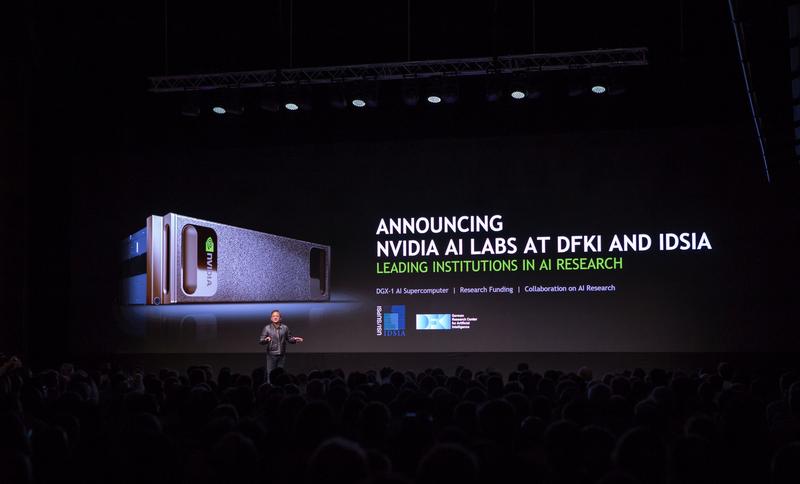 NVIDIA-CEO Jen-Hsun Huang announces the extension of the collaboration with DFKI