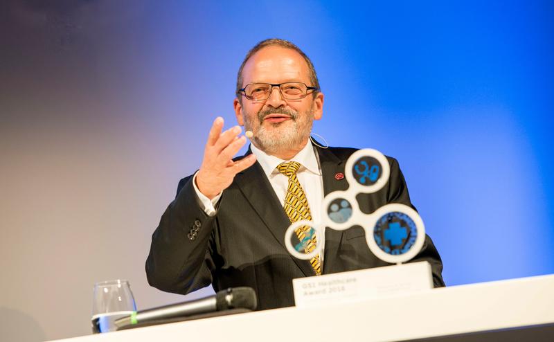Wilfried Winzer, Kaufmännischer Vorstand des Universitätsklinikums bei der Auszeichnungsveranstaltung in in der Alten Oper in Frankfurt.