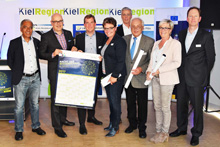 Zufriedene Veranstalter der 1. Kieler European Researchers‘ Night.