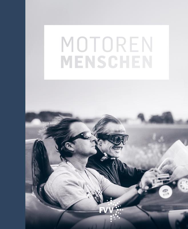 Titelseite des FVV-Jubiläumsbuches "MotorenMenschen"