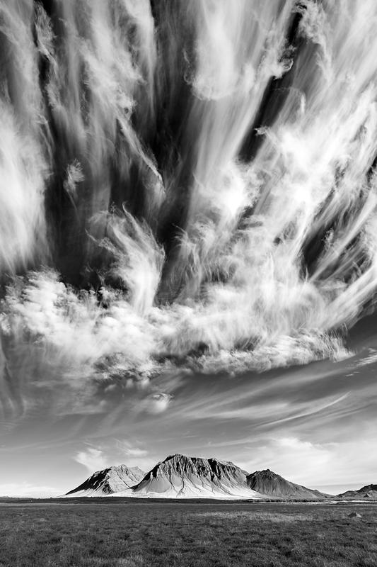 „Dramaturgie des Himmels -Wolkenhimmel über West-Island“