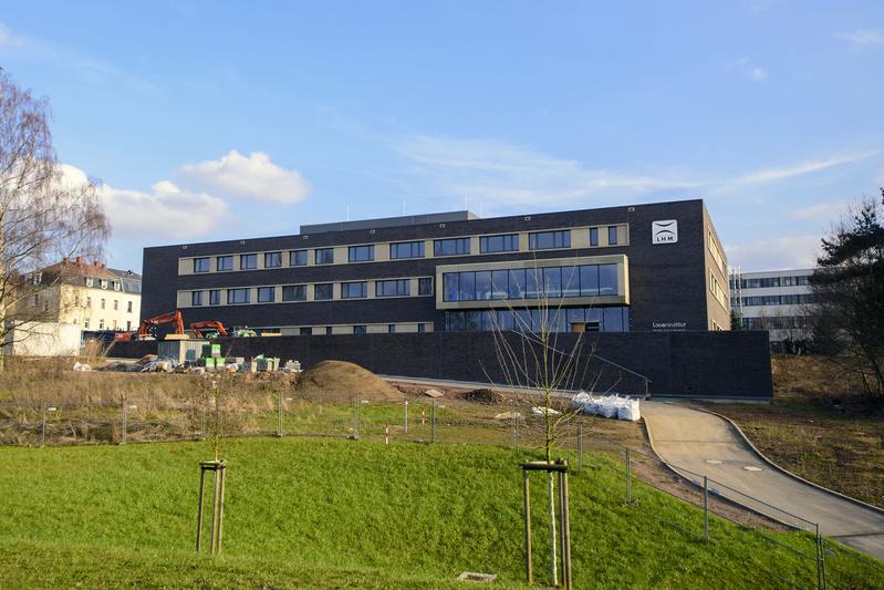 Forschungsneubau Laserinstitut Hochschule Mittweida (kurz vor Fertigstellung)