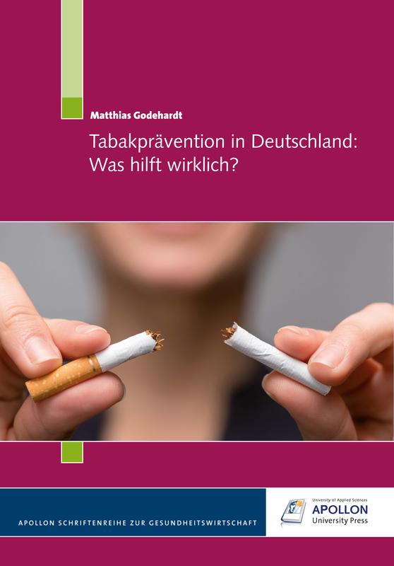 Buchcover: „Tabakprävention in Deutschland: Was hilft wirklich?“