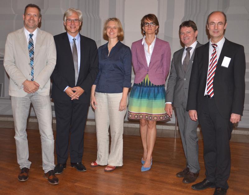 v.l.n.r.: Prof. Heppner, Prof. Bauer, Dr. Drebenstedt, Dr. Djukic, Dr. Meisel, Dr. Püllen