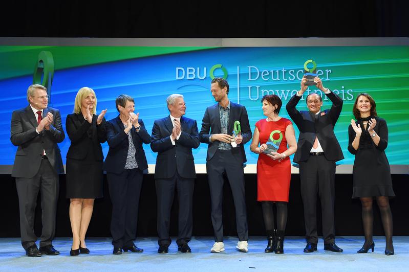 In Würzburg wurde heute der Deutsche Umweltpreis der Deutschen Bundesstiftung Umwelt verliehen.