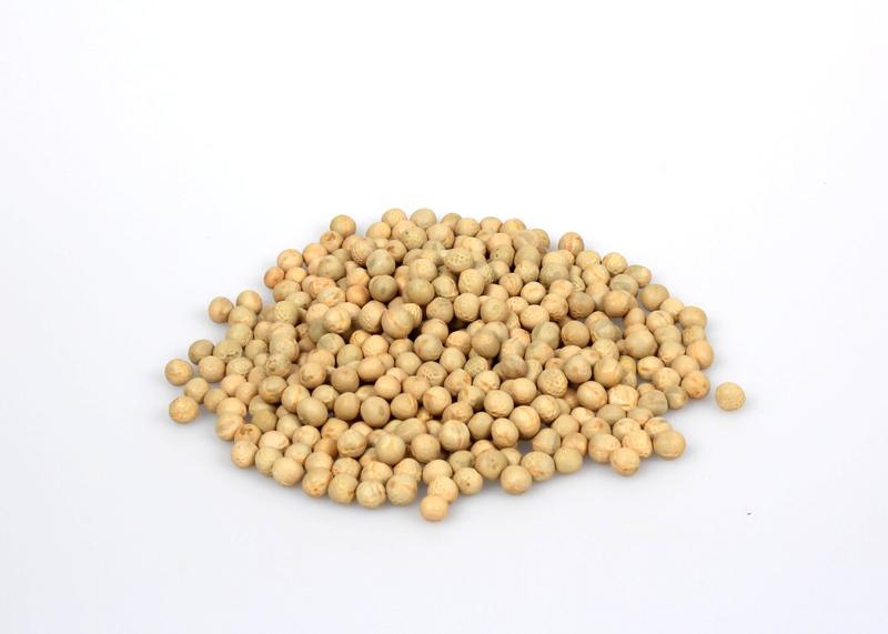 Peas are rich in protein.