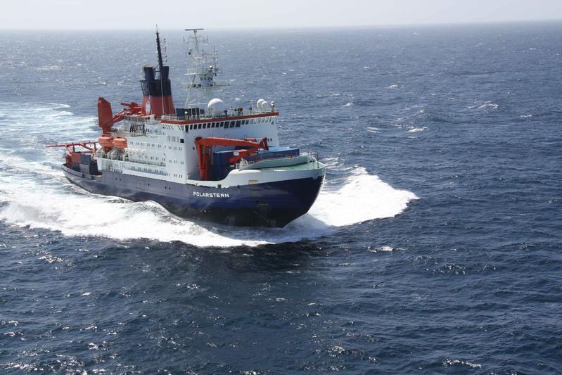 RV Polarstern in the South Atlantic